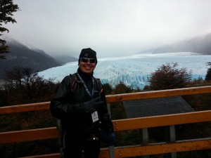 Imponente el Perito Moreno. Se pierde 35 kilometros "hacia adentro"