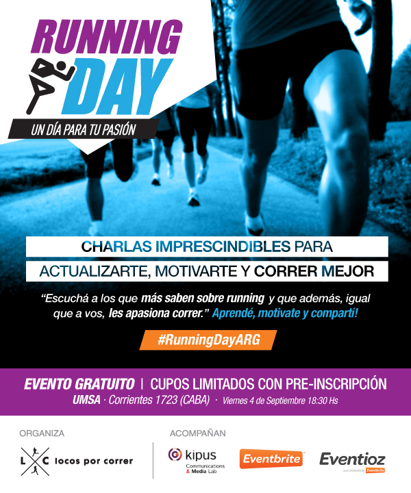 Running Day Argentina - Flyer
