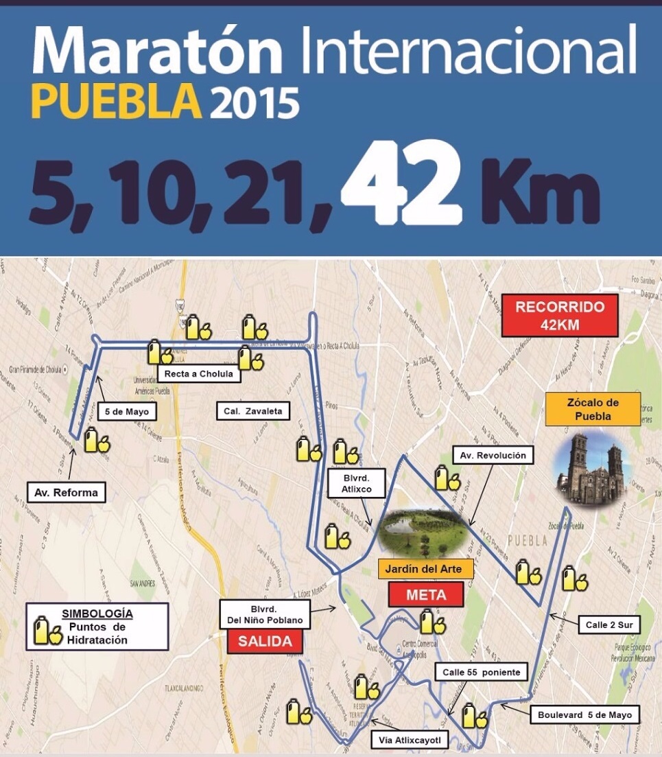 Maraton de Puebla 2015 Noticias Running en Mexico Locos Por Correr 01