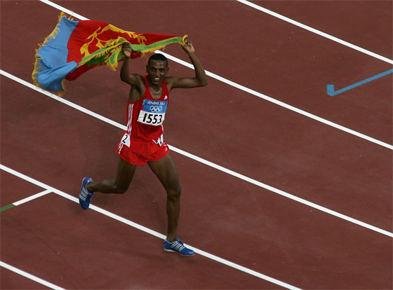 Zersenay Tadese bronce en Atenas 2004 Locos por correr