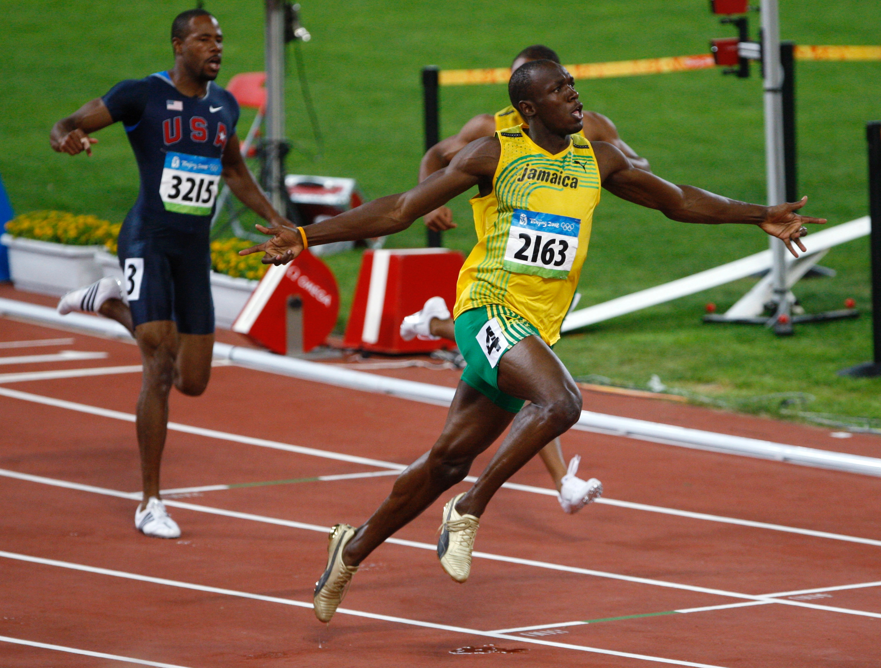 Usain Bolt en los Juegos Olímpicos de Beijing en 2008 - Locos por correr