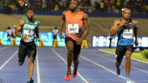 Bolt, Blake y Powell - Locos por correr