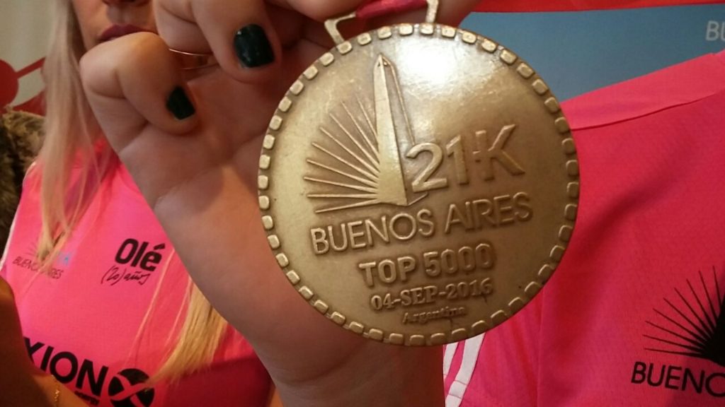 Medalla Top 5000 - 21k BsAs - Locos Por Correr