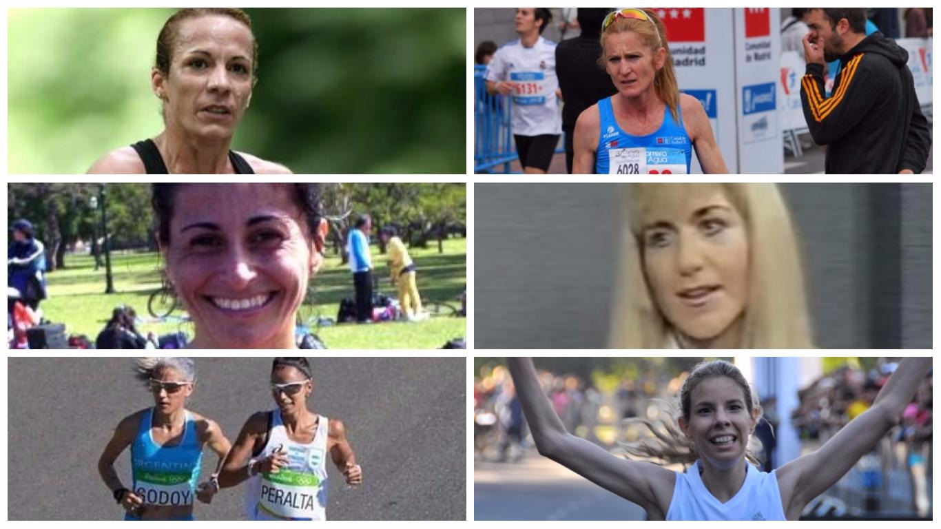 Maratonistas mujeres aregntinas