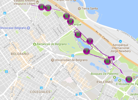 NatGeo Ryn - Mapa 10K Buenos Aires