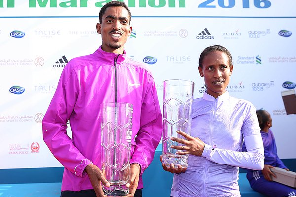 Ganadores Maratón de Dubai 2016