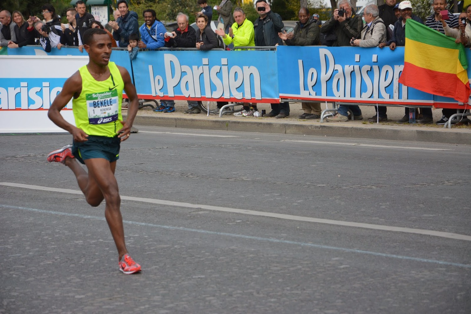 Bekele en París - Locos por correr