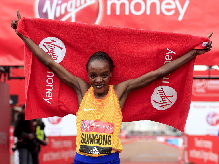 Jemima Sumgong ganadora en Londres 2016 - a Rio  Locos por correr