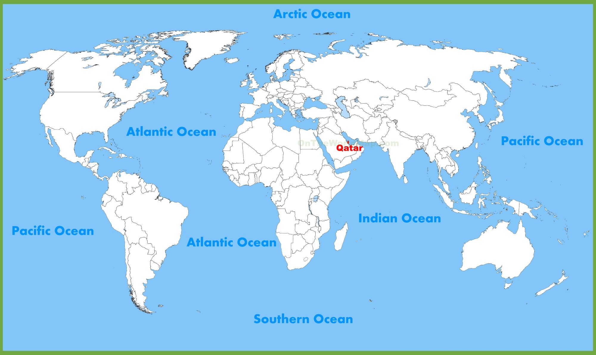 qatar-location-map